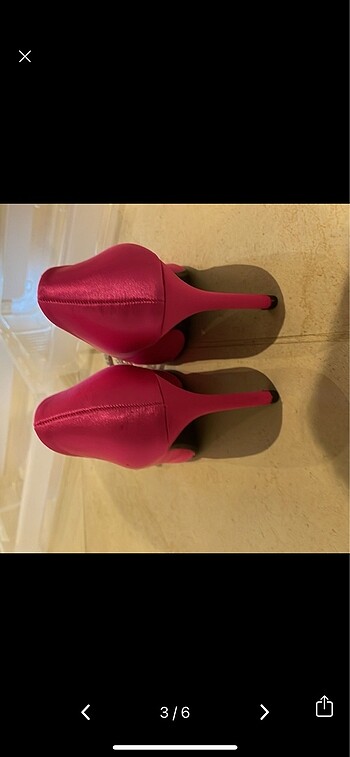 35 Beden Bershka pembe stiletto