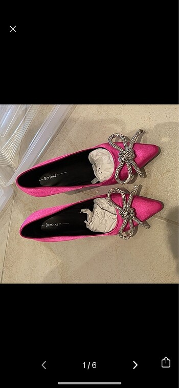 Bershka pembe stiletto