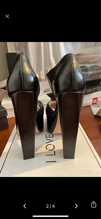 Diğer 16 cm 34 numara platform ayakkabı