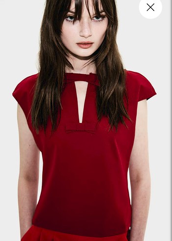 H&M Kırmızı Bluz