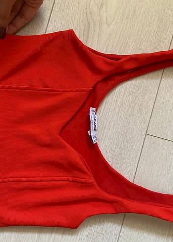 Stradivarius Kırmızı Büstiyer