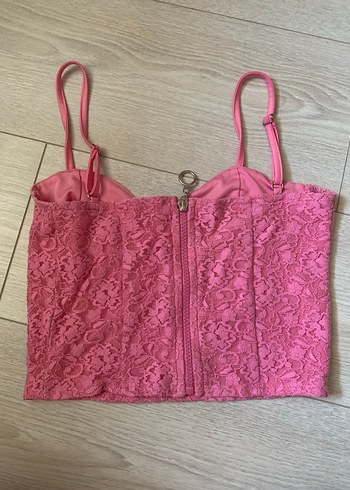 Koton Koton Pembe Dantel İşlemeli Büstiyer