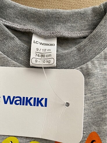 LC Waikiki Etiketli erkek bebek tişört
