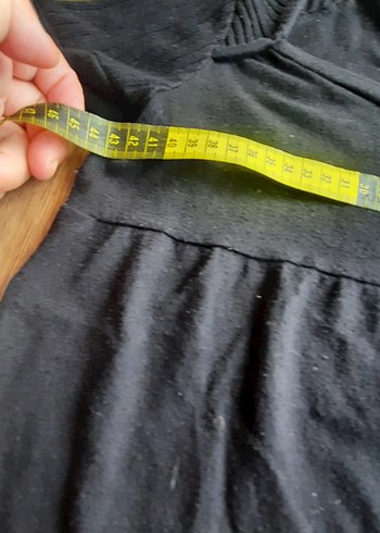 Siyah V Yakalı İnce mavi marka - Görsel 6