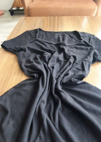 Siyah V Yakalı İnce mavi marka - Görsel 5