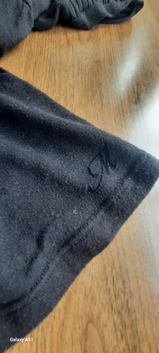 Siyah V Yakalı İnce mavi marka - Görsel 4