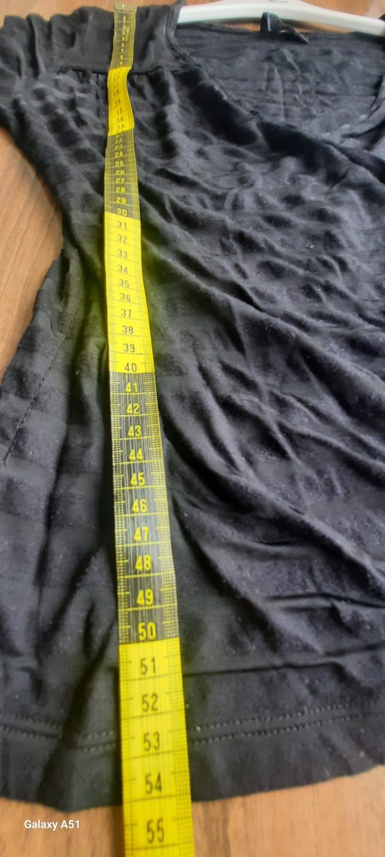 Siyah Bluzu, Elastik, Uzun Kollu - Görsel 2