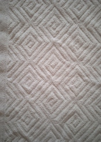 Gri Beyaz Desensiz Halı - Görsel 2