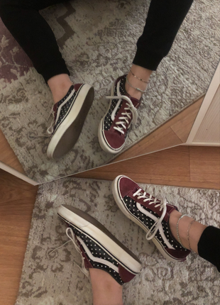 37 Beden bordo Renk Vans bordo ayakkabı