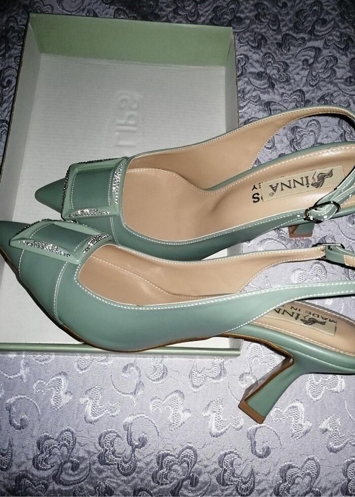 Abiye topuklu ayakkabı - Görsel 3