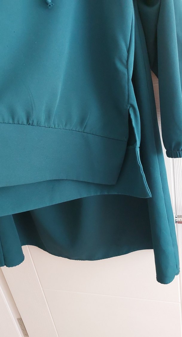 Uzun Kesim, Salaş, Kapüşonlu Kadın etek takim - Görsel 4