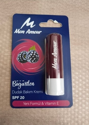 Mon Amour Bordo Dudak Balmı SPF 20 - Görsel 5