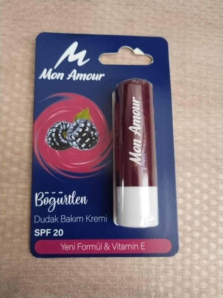 Mon Amour Bordo Dudak Balmı SPF 20 - Görsel 5