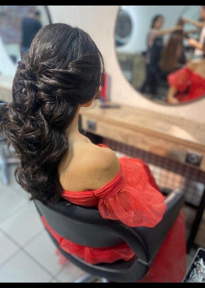 Nar çiçeği abiye  - Görsel 3