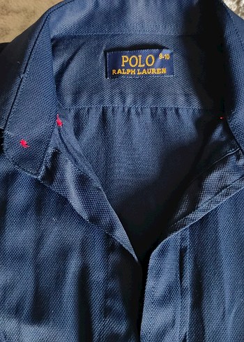 Polo Ralph Lauren Düğmeli Lacivert Denim Gömlek