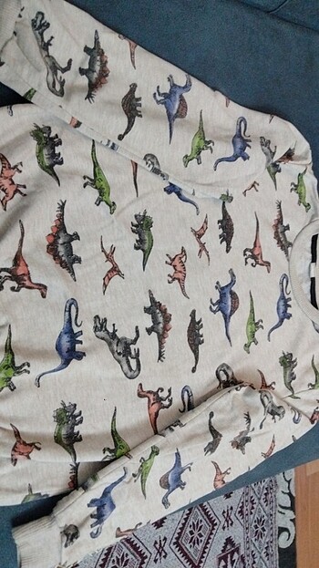 8 Yaş Beden camel Renk Erkek çocuk sweatshirt 