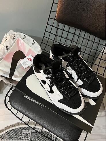 40 Beden siyah Renk Nike air dunk jumbo reverse panda