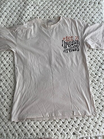 m Beden ten rengi Renk Oversize tişört
