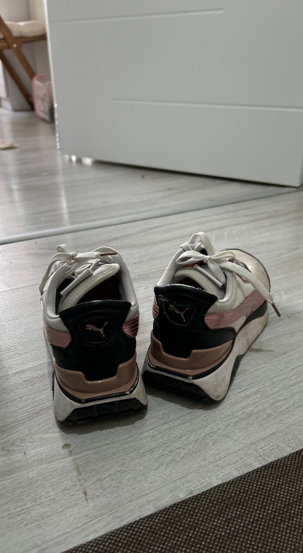 Kadın Beyaz Platform Spor Ayakkabı - Görsel 5