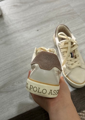 Bej polo Bağcıklı Kadın Spor Ayakkabı - Görsel 3