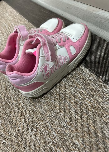 Kız Çocuk Pembe Cırtlı Spor Ayakkabı - Görsel 3