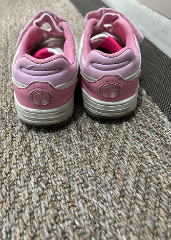 Kız Çocuk Pembe Cırtlı Spor Ayakkabı - Görsel 4