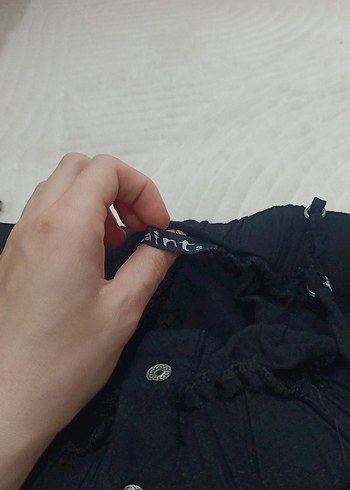 Düğmeli Siyah Askılı midi Tulum - Görsel 3