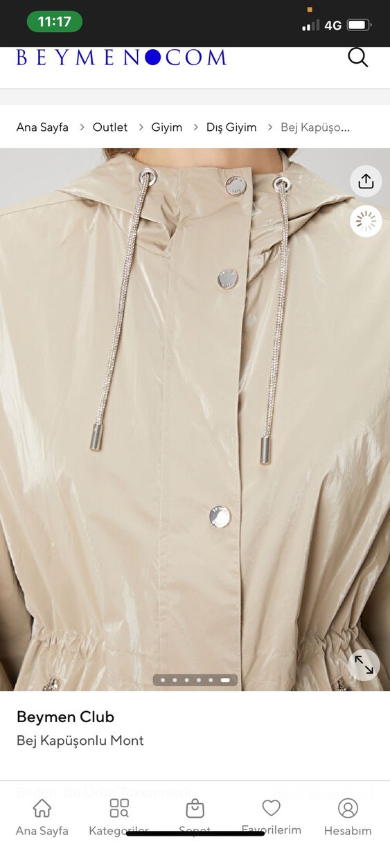 Beymen yağmurluk - Görsel 3