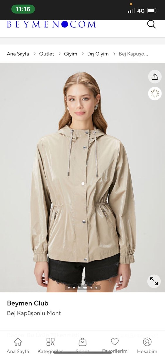 Beymen yağmurluk - Görsel 5