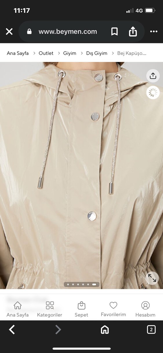 Beymen yağmurluk - Görsel 2