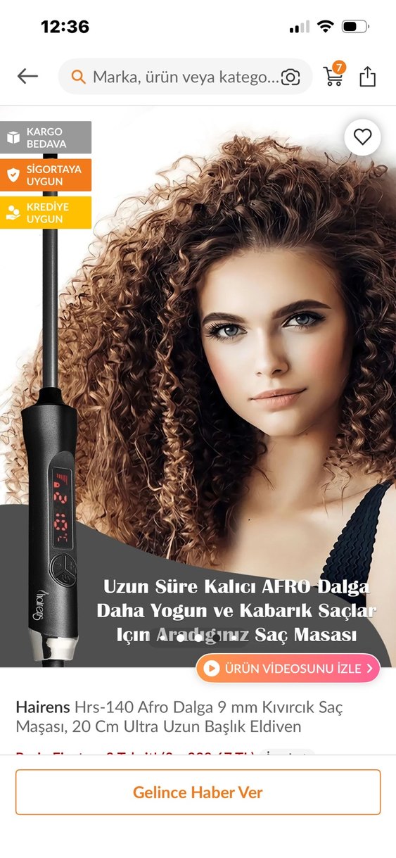 Siyah Saç Şekillendirici ve Isı Eldiveni - Görsel 3