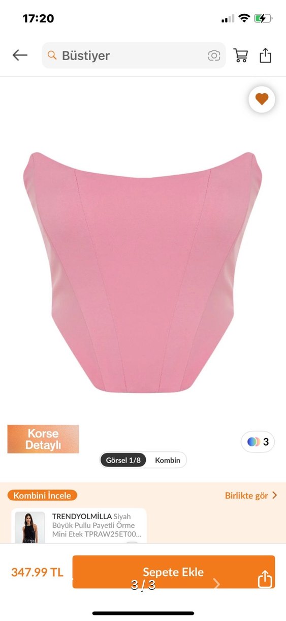 Kadın Pembe Deri Biker Ceket - Görsel 3