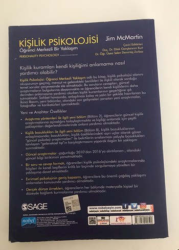  Kişilik Psikolojisi Jim Mcmartin