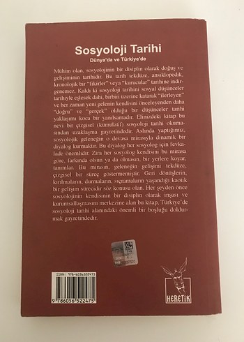  Sosyoloji Tarihi - Levent Ünsaldı, Ercan Geçgin