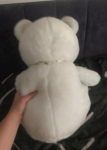  Beden Beyaz Peluş Oyuncak Ayı
