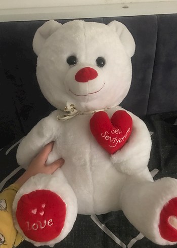 Diğer Beyaz Peluş Oyuncak Ayı