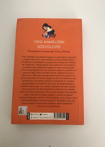  Yeni Annelik Sosyolojisi - Zehra Zeynep Sadıkoğlu