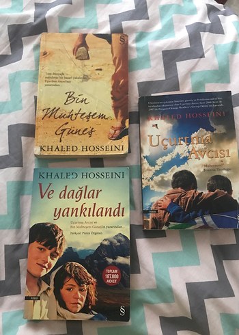 Khaled Hosseini 3 Kitap Seti