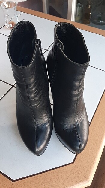 Nine West Deri Yarım çizme