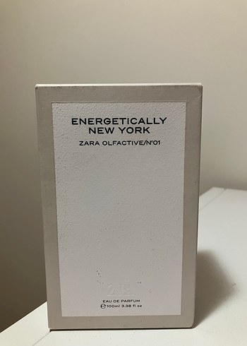 Zara Energetically New York Kadın Parfümü 100ml