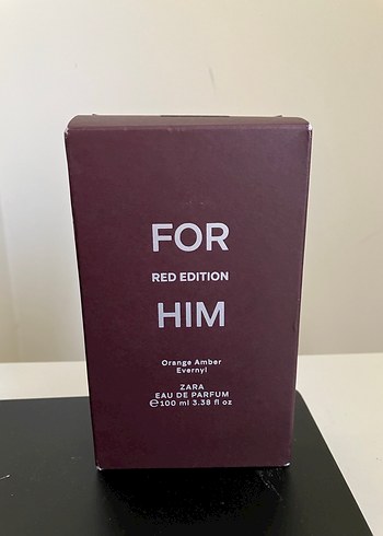 Zara For Him Red Edition Erkek Parfümü 100ml