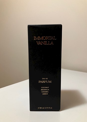 Immortal Vanilla Kadın Parfümü 80 ml