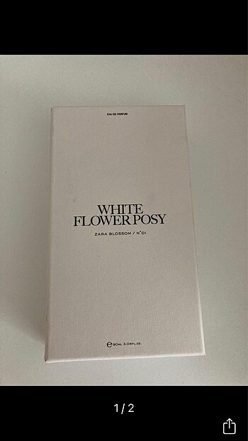 Zara White Flower Posy 90 Ml