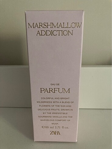 Zara Marshmallow Addiction 80 Ml