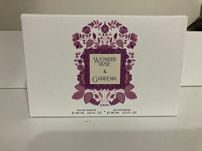 Zara Wonder Rose + Gardenia 90+90 ml