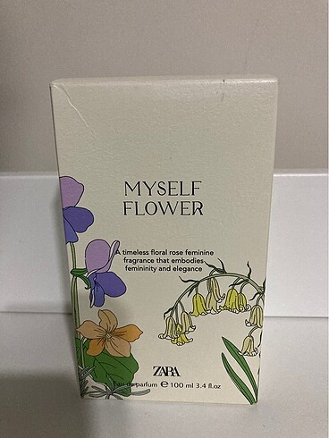 Zara Myself Flower 100 Ml + Deep fougere 100 Ml