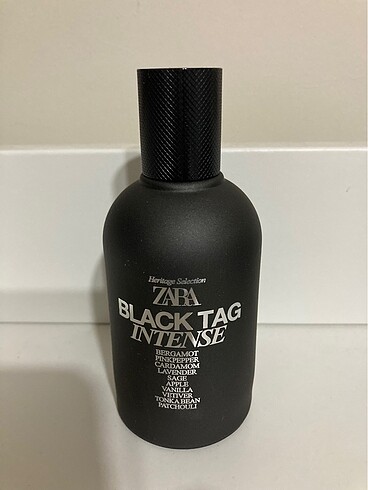 Zara Black Tag İntense 100 Ml iki adet