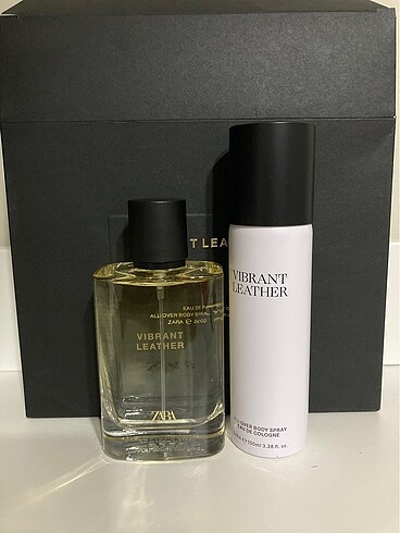 Zara Vibrant Leather 100 Ml+ Spray 100ml