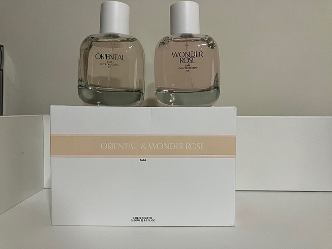 Zara Oriental + Wonder rose 90+90 ml