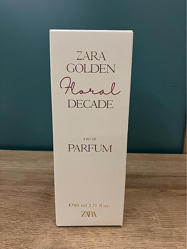 Zara Golden Floral Decade 80 Ml